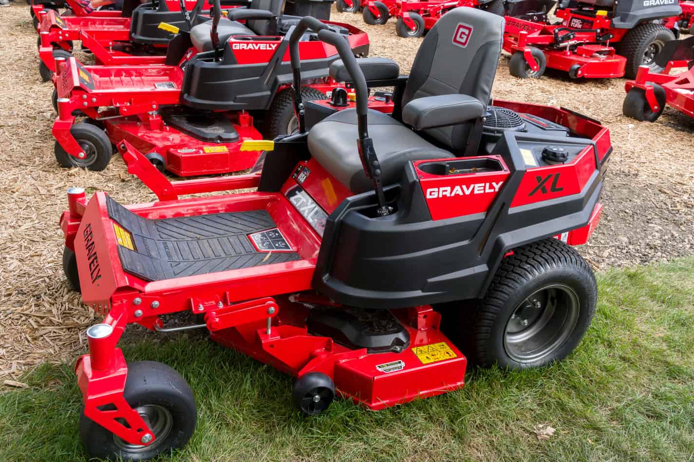 St.,Paul,,Mn/usa,-,August,29,,2018:,Gravely,Lawn,Mower.